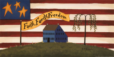 Faith, Family, Freedom by Billy Jacobs Pricing Limited Edition Print image