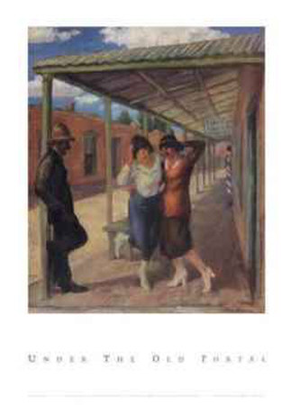 Under The Old Portal by John Sloan Pricing Limited Edition Print image