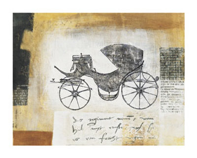 Antique Carriage I by Olga Shagina Pricing Limited Edition Print image