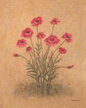 Red Poppies by Debra Lake Pricing Limited Edition Print image
