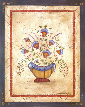 Primitive Florals Iv by Valerie Wenk Pricing Limited Edition Print image