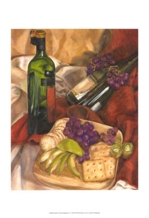 Wine Indulgences I by Jennifer Goldberger Pricing Limited Edition Print image