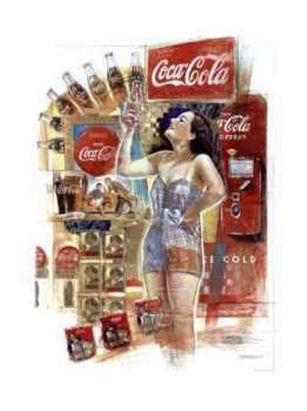 Have A Large Coke (With Silver Foil) by Jadoor Pricing Limited Edition Print image