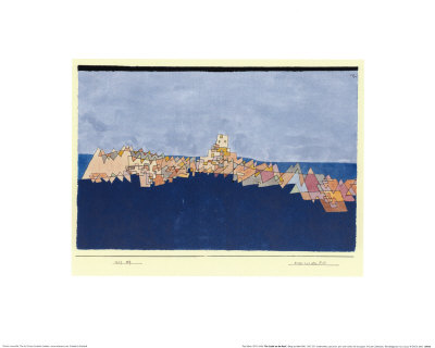 The Castle On The Reef by Paul Klee Pricing Limited Edition Print image