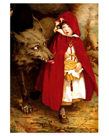 Red Riding Hood by Jessie Willcox-Smith Pricing Limited Edition Print image
