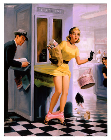 Phone Booth by Art Frahm Pricing Limited Edition Print image