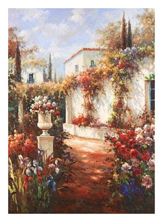 Le Jardin De Printemps Ii by Hoffman Pricing Limited Edition Print image
