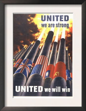 United We Are Strong, United We Can Win by Henry Koerner Pricing Limited Edition Print image