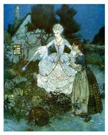 Fairy Godmother by Edmund Dulac Pricing Limited Edition Print image