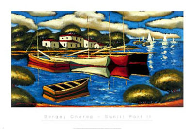 Sunlit Port Ii by Sergey Cherep Pricing Limited Edition Print image