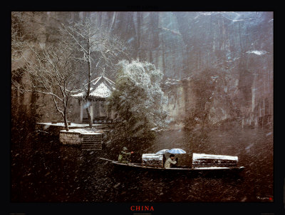 China, Sampang On The East Lake, Shaoxing, Zhejiang Province by Yann Layma Pricing Limited Edition Print image