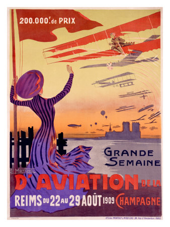 Grande Semaine D'aviation by Ernest Montaut Pricing Limited Edition Print image