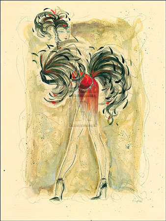 Lady Burlesque Ii by Karen Dupre Pricing Limited Edition Print image