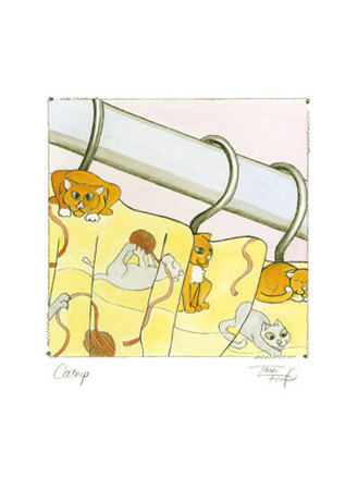 Catnip by Tara Friel Pricing Limited Edition Print image