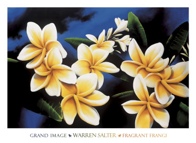 Fragrant Frangi by Warren Salter Pricing Limited Edition Print image