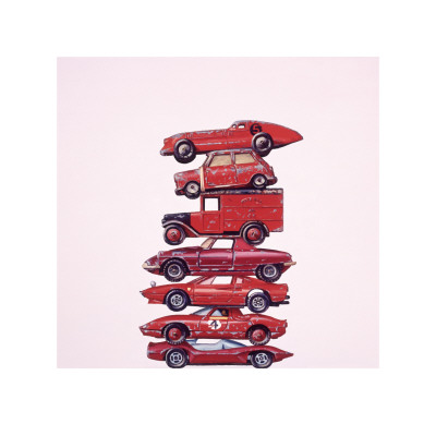Seven Reds by Jeremy Dickinson Pricing Limited Edition Print image