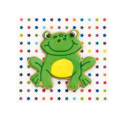 Happy Hoppy Frog by Lauren Floodgate Pricing Limited Edition Print image