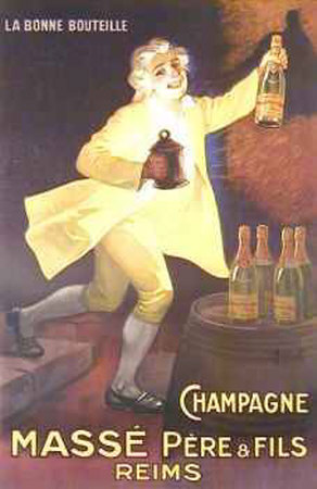 Champagne Masse (C. 1920) by Marcellin Auzolle Pricing Limited Edition Print image