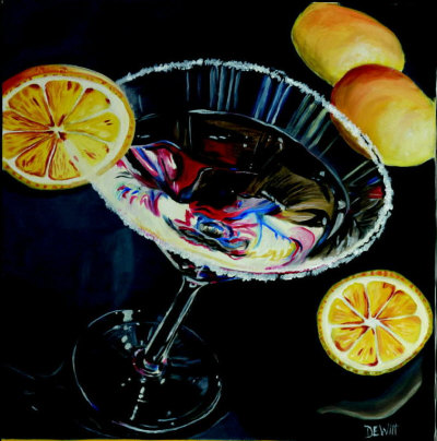 Martini: Lemon by Debbie Dewitt Pricing Limited Edition Print image