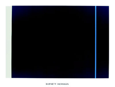 Mitternacht Blau by Barnett Newman Pricing Limited Edition Print image