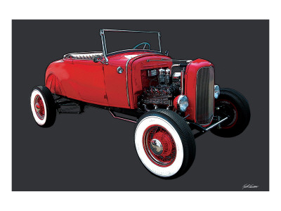 Ford Street Rod by Keith Vanstone Pricing Limited Edition Print image