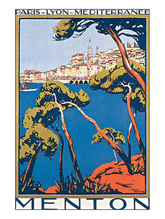 Menton by Roger Broders Pricing Limited Edition Print image