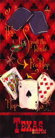 Texas Hold 'Em I by Shari Warren Pricing Limited Edition Print image