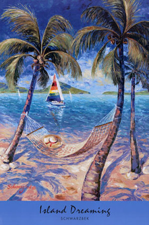 Island Dreaming by Waltrand Von Schwarzbek Pricing Limited Edition Print image