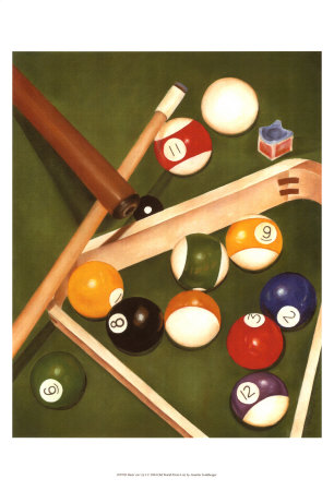 Rack 'Em Up I by Jennifer Goldberger Pricing Limited Edition Print image