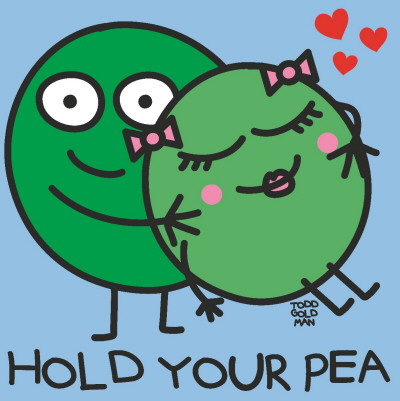 Hold Your Pea by Todd Goldman Pricing Limited Edition Print image