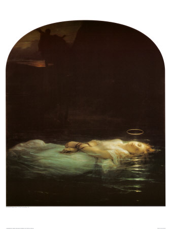 The Young Martyr, 1855 by Paul Delaroche Pricing Limited Edition Print image