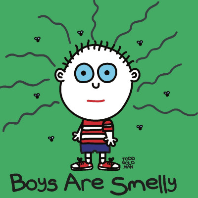 Boys Are Smelly by Todd Goldman Pricing Limited Edition Print image
