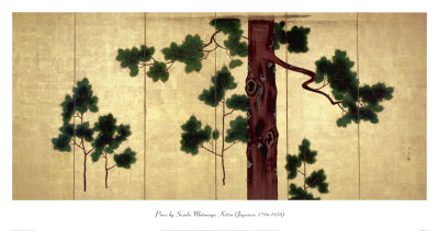 Pines by Suzuki Kiitsu Pricing Limited Edition Print image