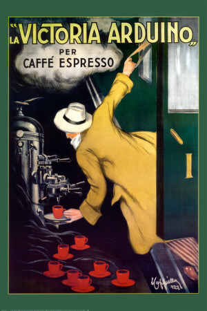 La Victoria Arduino Per Caffe Espresso by Leonetto Cappiello Pricing Limited Edition Print image