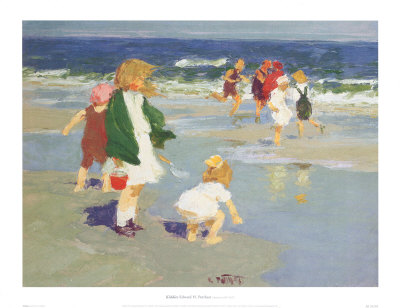 Kiddies by Edward Henry Potthast Pricing Limited Edition Print image