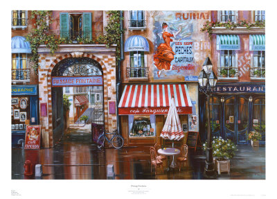 Passage Fontaine by Mark St. John Pricing Limited Edition Print image