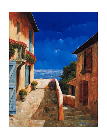 Villa By The Sea by Gilles Archambault Pricing Limited Edition Print image