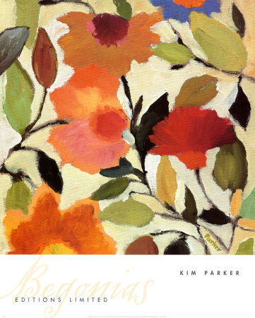 Begonias by Kim Parker Pricing Limited Edition Print image