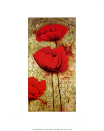 Poppies Iii by Dana Del Castillo Pricing Limited Edition Print image