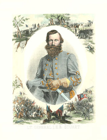 Lieutenant General J.E.B. Stuart by N. O'neill Pricing Limited Edition Print image