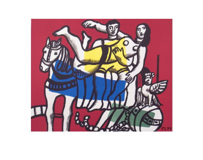 Le Cirque, 1953 by Fernand Leger Pricing Limited Edition Print image