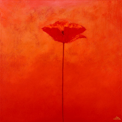 Poppy Elegance I by Erika Heinemann Pricing Limited Edition Print image