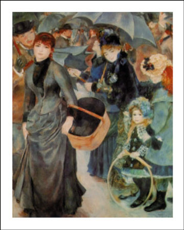 Les Parapluies by Pierre-Auguste Renoir Pricing Limited Edition Print image