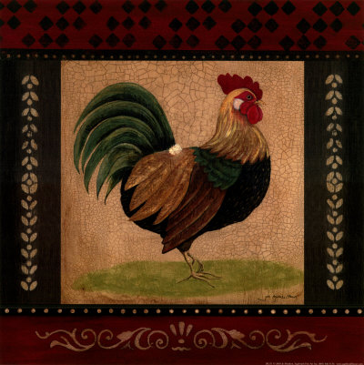 Rooster by Jo Moulton Pricing Limited Edition Print image