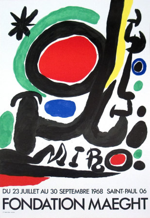 Juillet, 1968 by Joan Miró Pricing Limited Edition Print image