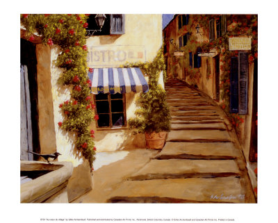 Au Coeur Du Village by Gilles Archambault Pricing Limited Edition Print image