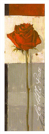 Red Rose Abstraction by Radan Pricing Limited Edition Print image