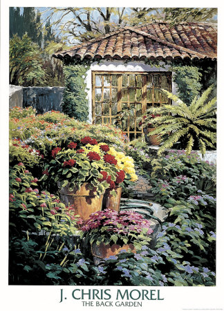 Back Garden by J. Chris Morel Pricing Limited Edition Print image