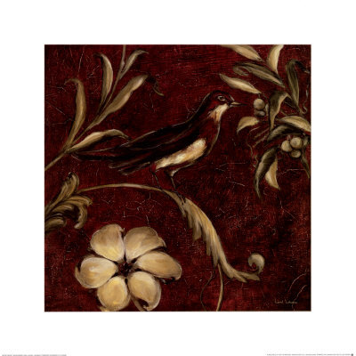 Crimson Songbird Iv by Laurel Lehman Pricing Limited Edition Print image