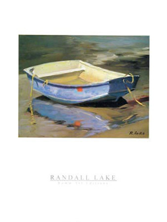 Blue Dinghy by Randall Lake Pricing Limited Edition Print image